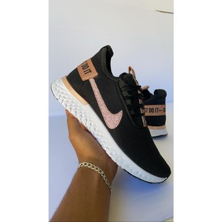 Tênis Feminino Bounci Para Caminhada Academia Fitness