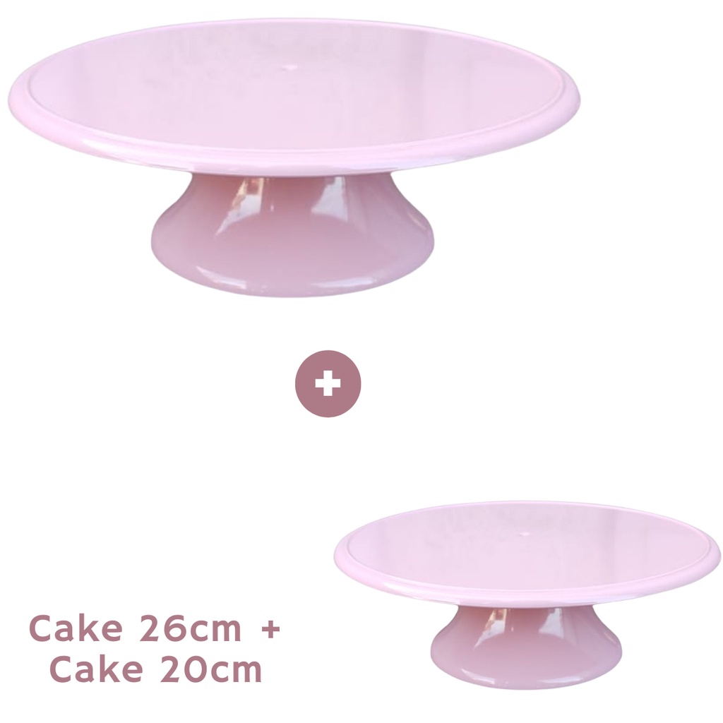 Tipo quadrado Cake Stands Rosa Princesa Tema da Festa de Aniversário Festa  de Casamento Bolo Topper