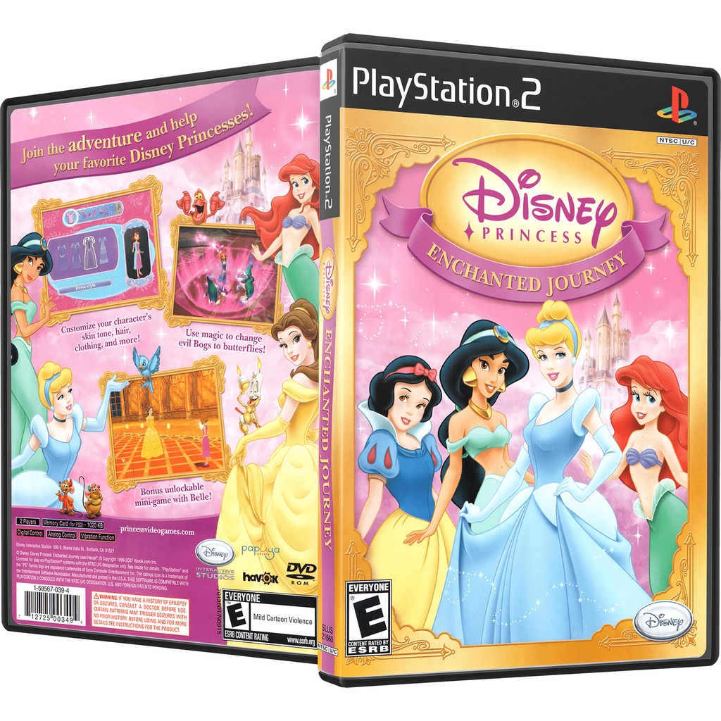 Live! PS1 com Disney Princess: Enchanted Journey, quando você pensa que não  da pra piorar 