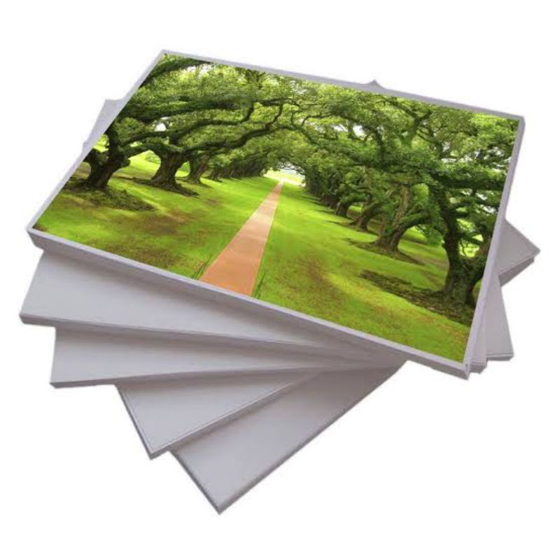 Papel Fotográfico Fosco Matte Dupla Face Premium 230g A4 20 Folhas Alta Resolução Jato De Tinta 8963