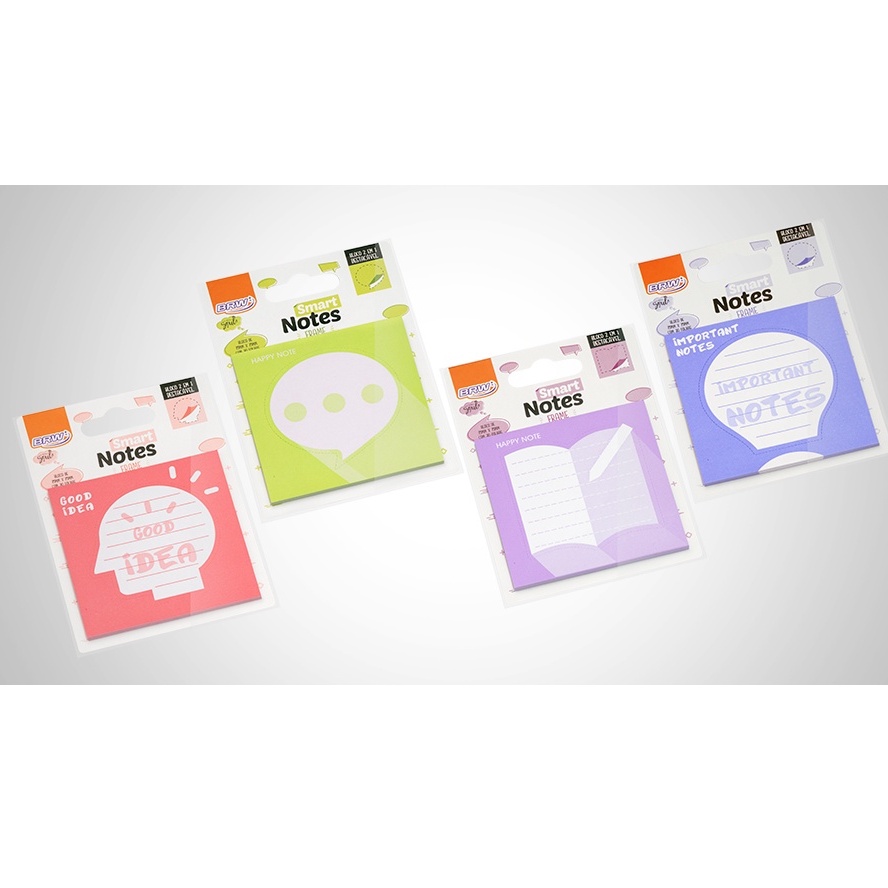 Smart Notes Frame BRW Cores Variadas 1 unidade | Shopee Brasil