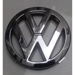 Emblema Dianteiro parachoque Volkswagen Fox Crossfox Spacefox 2003 Até 2009 cromado
