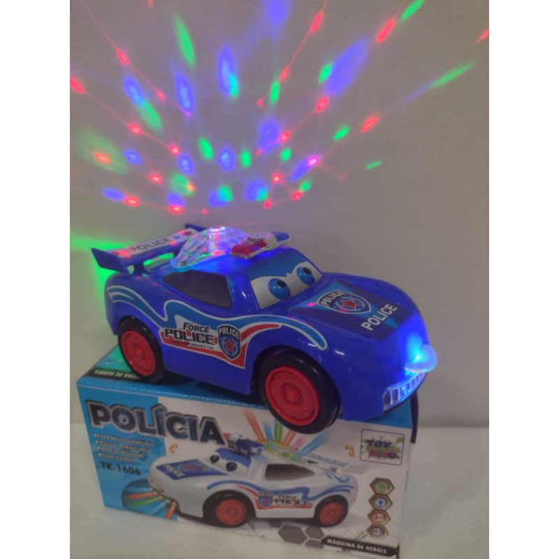 Carreta de Brinquedo Polícia c/ Carrinhos em ação Infantil - Shop Macrozao