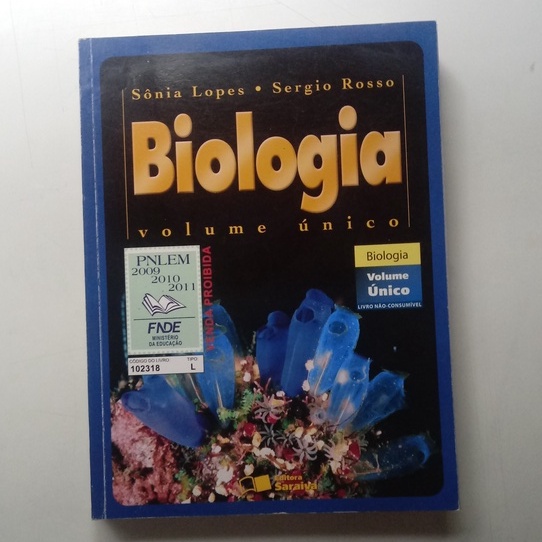 Biologia Volume Único - Livro Didático - Ensino Médio | Shopee Brasil