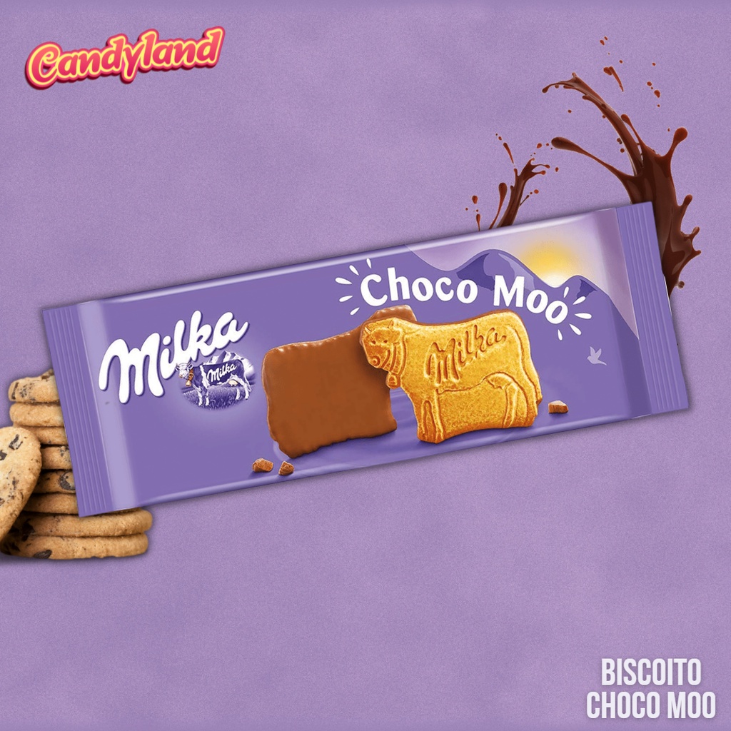 BISCOITO MILKA CHOCO MOO 120g | Shopee Brasil