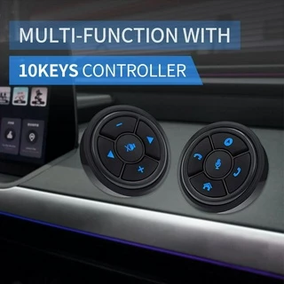 10 Teclas Botão de Controle Remoto para Carro Rádio DVD GPS Multimídia Unidade de Navegação Novo Estilo