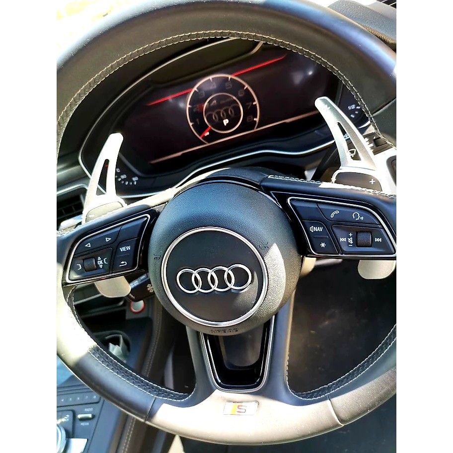 Pá para volante de carro,Para A-u-d-i A7 2019-2020 Extensão do paddle shift  do volante do carro paddle shift do volante de alumínio