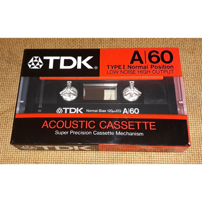 Fita Cassete TDK A-60 1987 Japão | Shopee Brasil