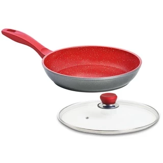 Panela Polishop com Tampa - Sauté Petit - 20Cm - Vermelha