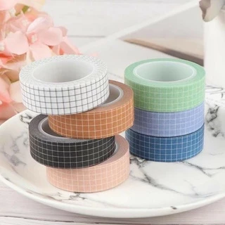 Washi Tape Grid 10 metros Bujo Kawaii