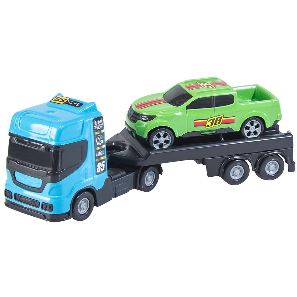 Caminhão de brinquedo Truck Polícia Preto Bs Toys - Pedagógica - Papelaria,  Livraria, Artesanato, Festa e Fantasia