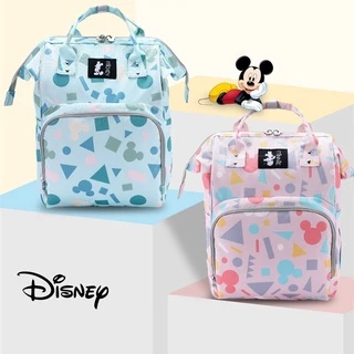 Disney Bebê Saco De Fralda Grande Capacidade Organizador Mãe Maternidade Viagem Carrinho De Isolamento Mochila
