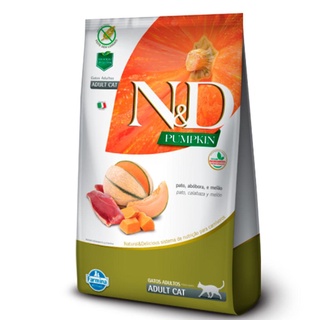 Racao Nd Pumpkin Gatos Adultos Pato - 1,5kg