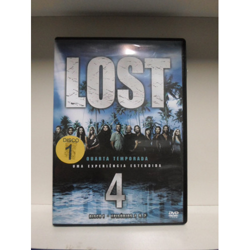 Dvd Lost - Quarta Temporada - Disco 1 | Shopee Brasil