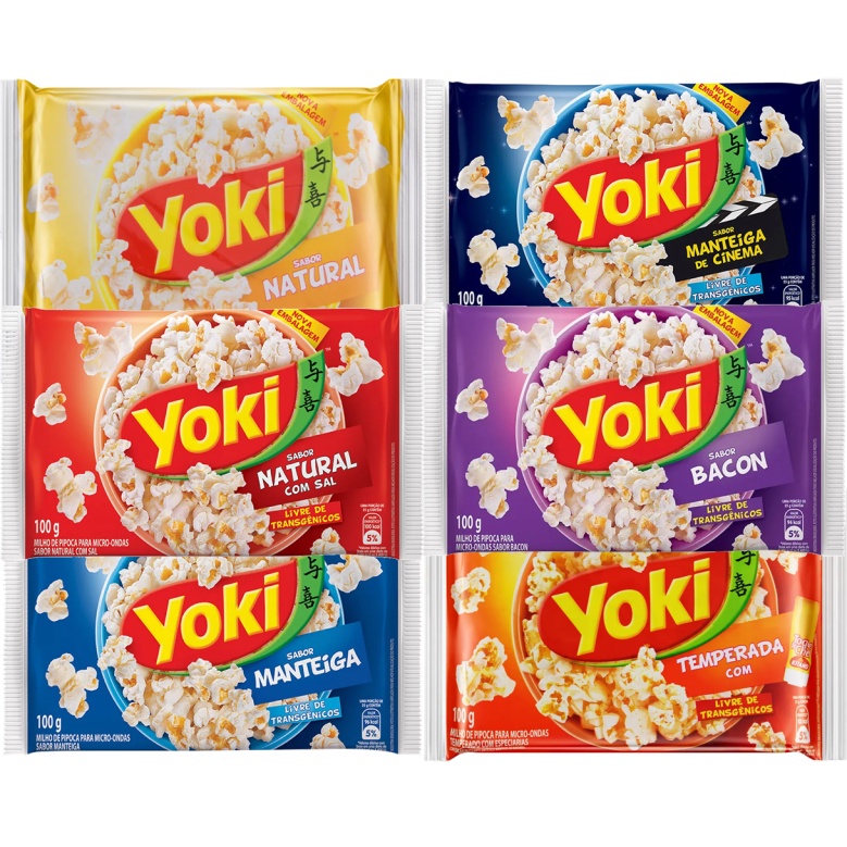Pipoca Microondas Yoki