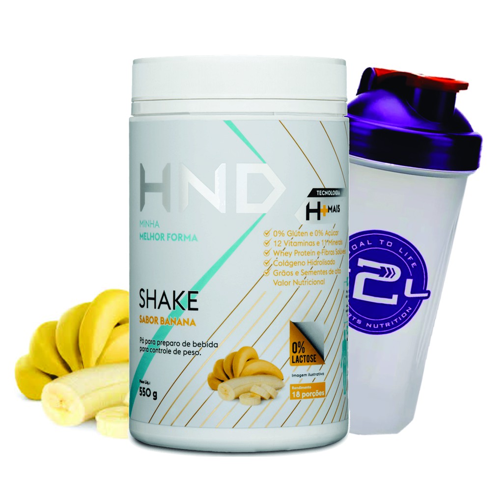 Shake HND Hinode H+ Todos Os Sabores - O Mais Barato do shopee