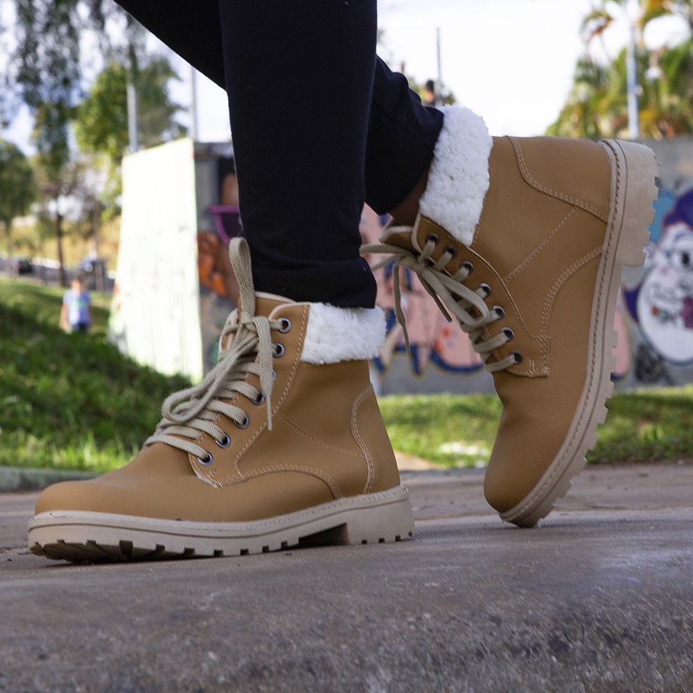 Bota mac point coturno sales feminina