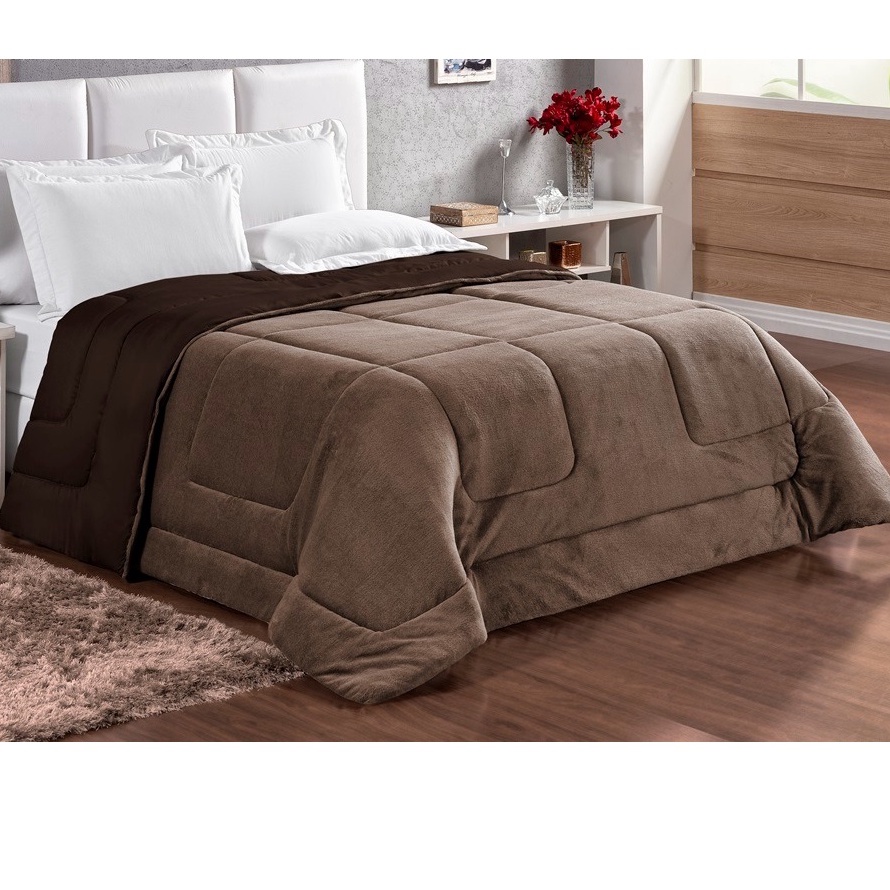 Coberdrom Cobertor Para Cama Casal E Queen Coberta Para Frio Protege ...
