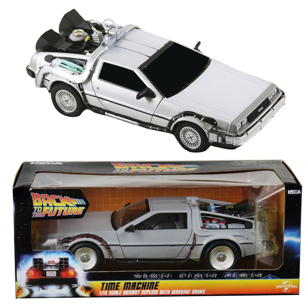 Diecast delorean time clearance machine