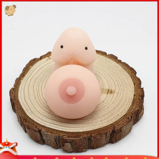 [EY] Kawaii Fofo Macio Mochi Pênis Peito Squ-ishy Foco eeze Piada Engraçada