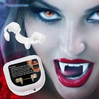 Kit Vampiro - Maquiagens e Dentadura - Halloween - Fantasias para