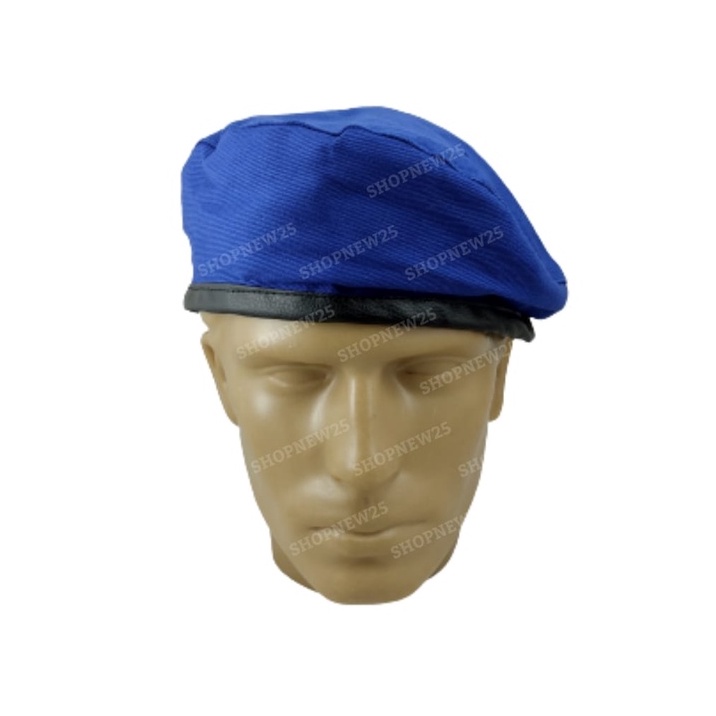 Boina Tática Azul Royal Estilo Militar Ajustavel