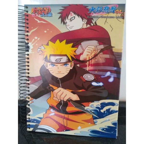 Caderno Boruto Filho do Naruto 1 Matéria Grande C/Adesivo - Tem