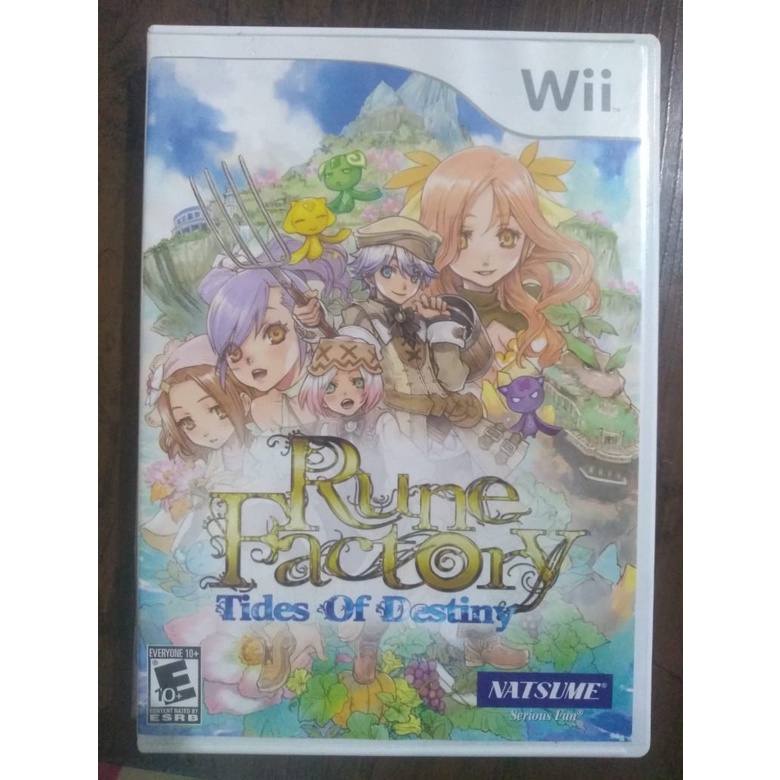 Rune Factory Tides Of Destiny - Wii em Promoção na Americanas