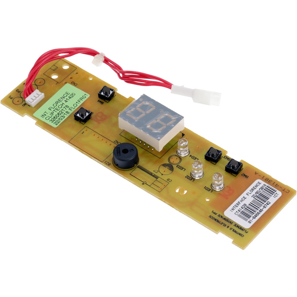 Placa Console Geladeira Brastemp Bvr28h 326062178
