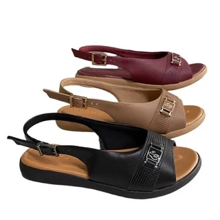 Sandália Feminina Tipo Ortopédica Leve Confort Usaflex 1421 em Oferta na Shopee