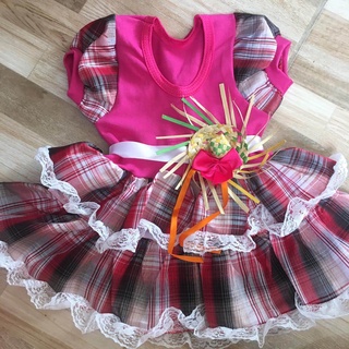 Vestido Caipira Menina Festa Junina - Desapegos de Roupas quase novas ou  nunca usadas para bebês, crianças e mamães. 1136707