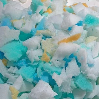 Flocos De Espuma Especial Para Enchimento Puff Gigante 1kg