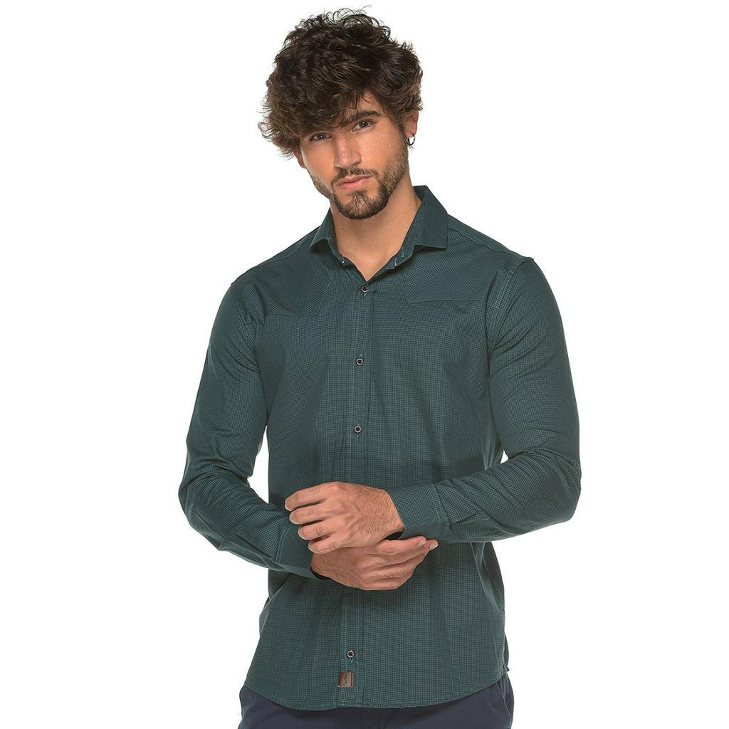 Camisa Social Manga Longa Masculina Algodão Xadrez Rodeio | Shopee Brasil