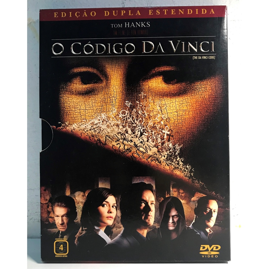 DVD Duplo: O código Da Vinci - Edição Estendida (Original) | Shopee Brasil