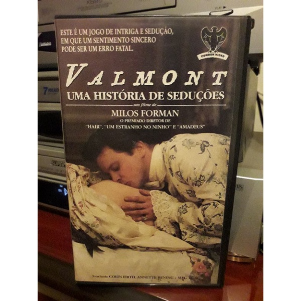VHS VALMONT UMA HISTORIA DE SEDUÇÕES