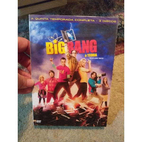 DVD da série The Big Bang Theory - 5ª temporada | Shopee Brasil