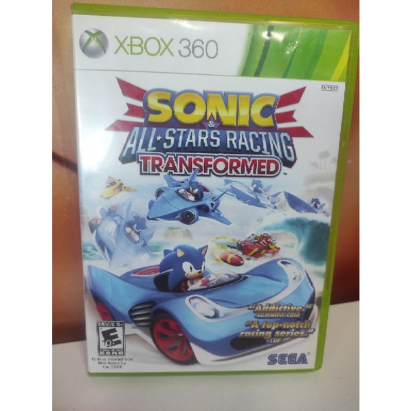 Sonic & All-Stars Racing Transformed Midia Digital [XBOX 360] - WR Games Os  melhores jogos estão aqui!!!!