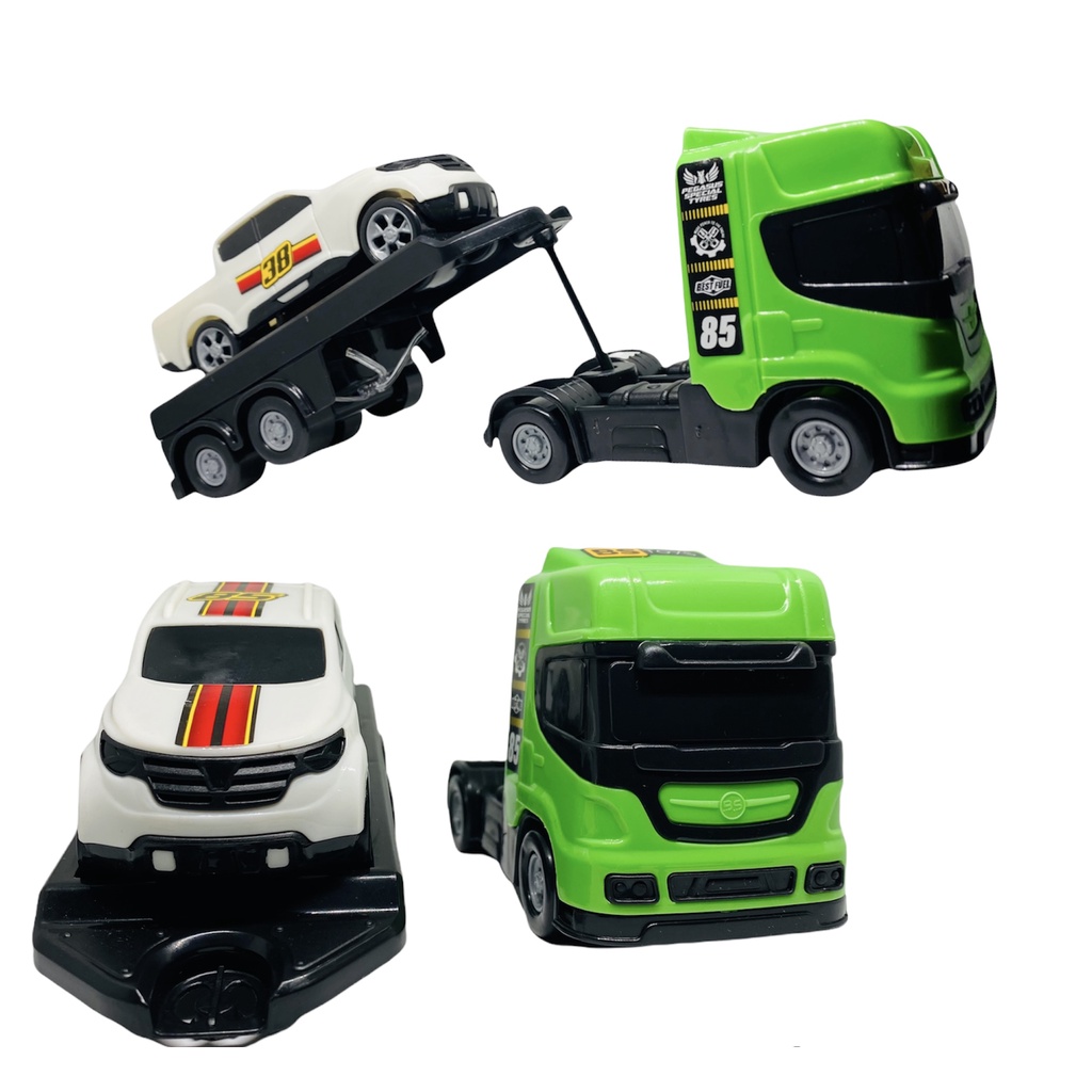 Brinquedo Caminhão Cegonheira Grande Carreta Carros Bs Toys em Promoção na  Americanas