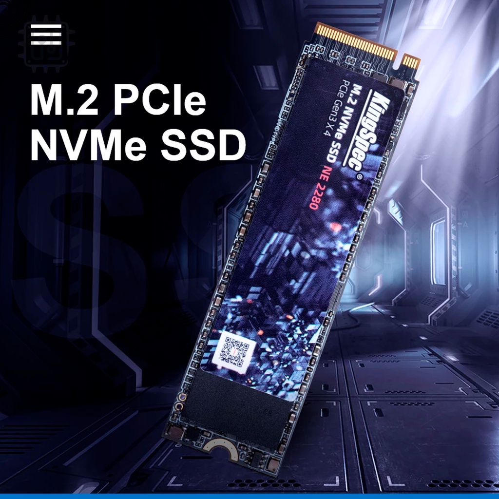 HD SSD M.2 NVMe PCIe 128GB 256GB 512GB KingSpec KingFast Original Ultra Rápido Alto Desempenho