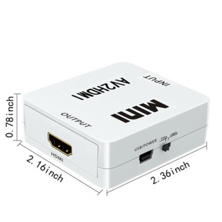 Rca Para Hdmi Av Para Hdmi Conversor De Áudio E Vídeo Av2 Hdmi