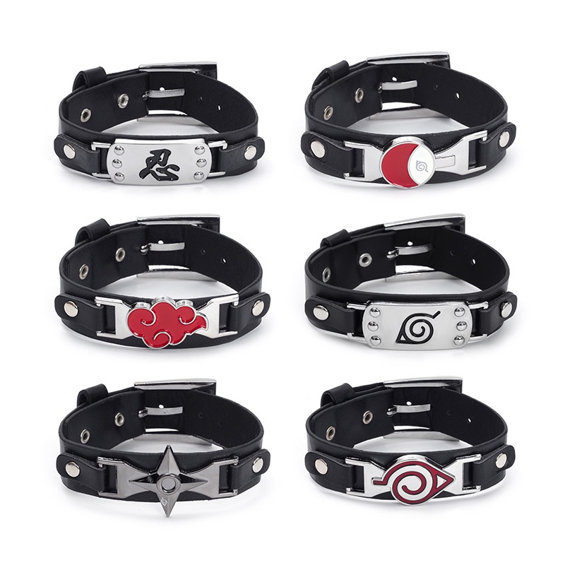 Pulseira Masculina Anime Naruto Nuvem Vermelha Sem Yuzhibo | Shopee Brasil