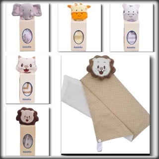 Naninha c/ Porta Chupeta - Coleção Safari - 1 peça em Oferta na Shopee