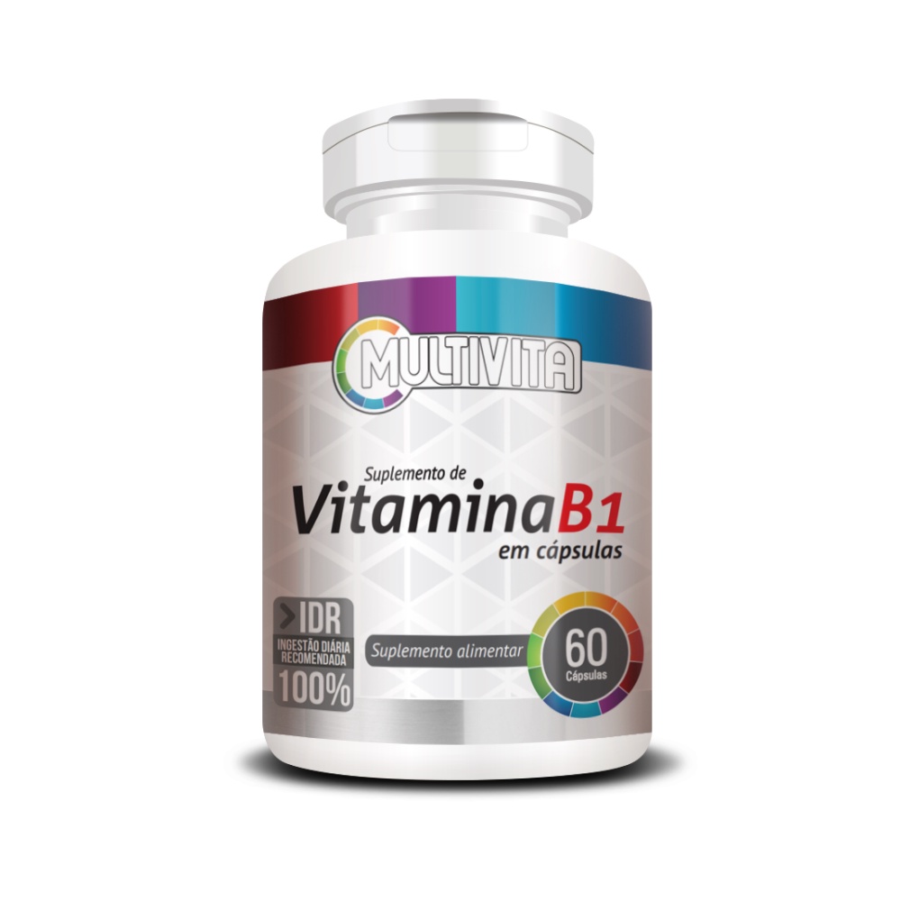 Vitamina B1 Tiamina 60 Caps 100% Idr Flora Nativa | Shopee Brasil