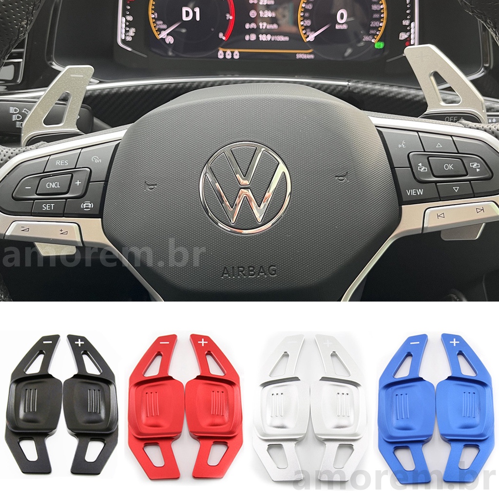 Pá para volante de carro,Para A-u-d-i A7 2019-2020 Extensão do paddle shift  do volante do carro paddle shift do volante de alumínio