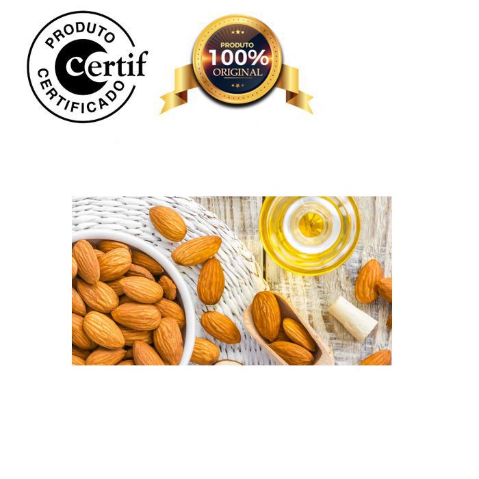Óleo Vegetal de Amêndoas Doce 500ml Prensado a frio com laudo