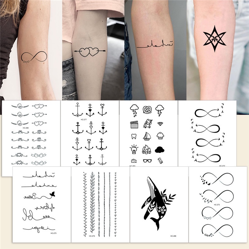 Adesivo De Tatuagem , 1 Folha Coração & Fogo Tatuagens Temporárias Para  Mulheres , Adesivos De Tatuagem Adultos , Realista Tatuagem Coração & Fogo  , Para Mulheres E Garotas