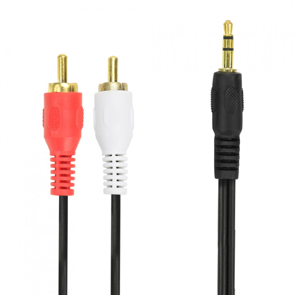 Cabo Auxiliar Adaptador RCA para 2 P2 1,5 Metros