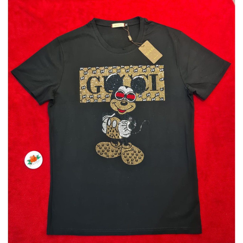 Camiseta masculina importada Gucci