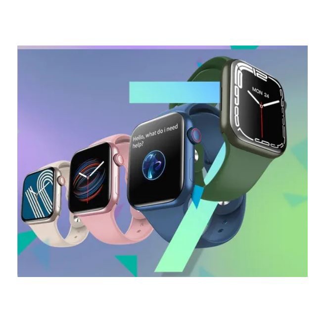 Smartwatch W37 PRO Série 7 Original Compatível Com Sistema IOS e ...