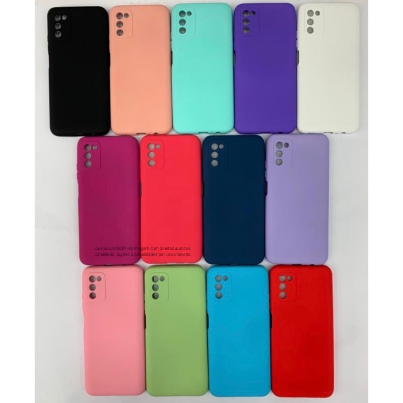 Capa Samsung Galaxy A03s Case Capinha Premium Aveludada Shopee Brasil 7438